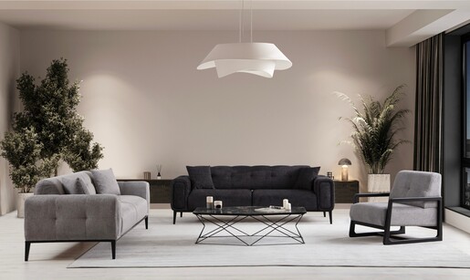 Trosjed na razvlačenje Athena 3 Seater - svjetlo sivi