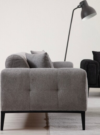 Trosjed na razvlačenje Athena 3 Seater - svjetlo sivi