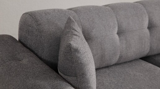 Trosjed na razvlačenje Athena 3 Seater - svjetlo sivi