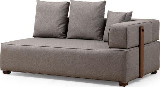 Kutna garnitura, LENA, desna, siva, Gondol-1 (CHL-3R) - Grey