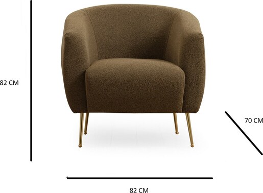 Naslonjač, Eses Green - Wing