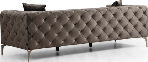 Trosjed COMO antracit, Como 3 Seater - Anthracite