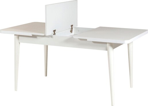 Set stolova i stolica (5 komada), Bijela boja Tamno plava, Vina 1048 - Dark Blue, White