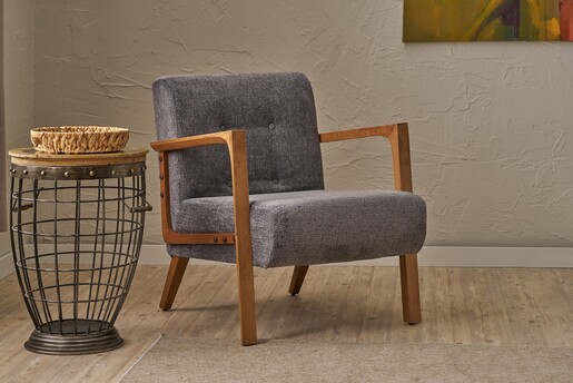 Fotelja Kemer - sivi