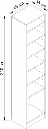 Stalak za hodnik, Noah - 8219