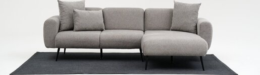 Kutna garnitura, Side Right - Light Grey