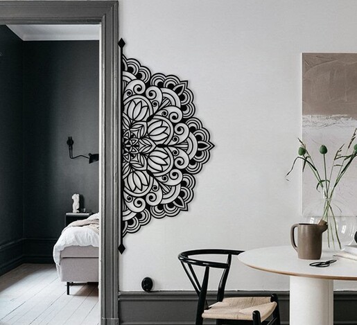 Metalna zidna dekoracija Muhayyel