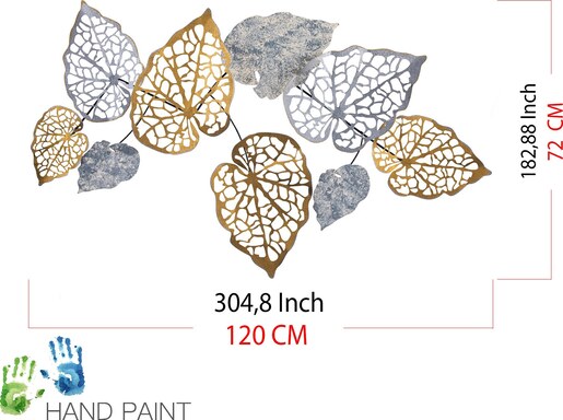 Metalna zidna dekoracija Muhayyel