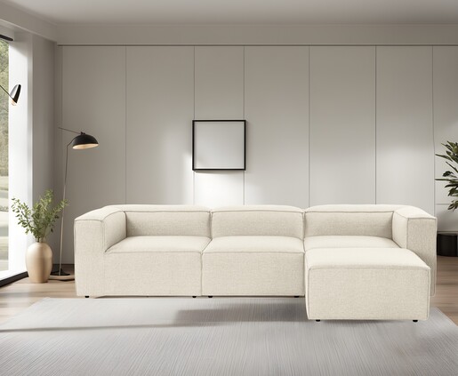 Kutna garnitura Fora - Ecru