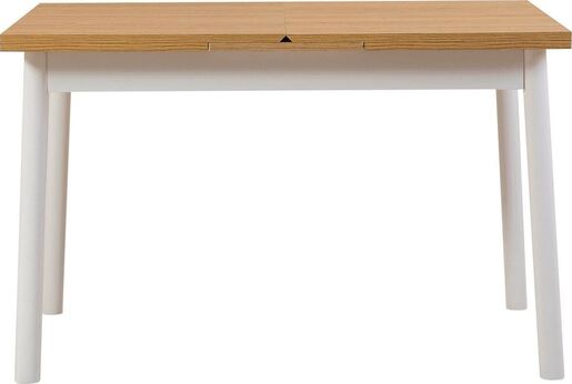 Stol za blagovanje, Bijela boja, Oliver Open -  Karina White