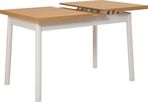 Stol za blagovanje, Bijela boja, Oliver Open -  Karina White