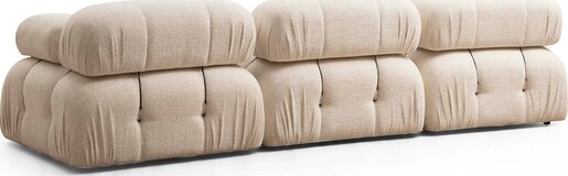 Sofa, Krem, Bubble L1 - Cream Bouclette