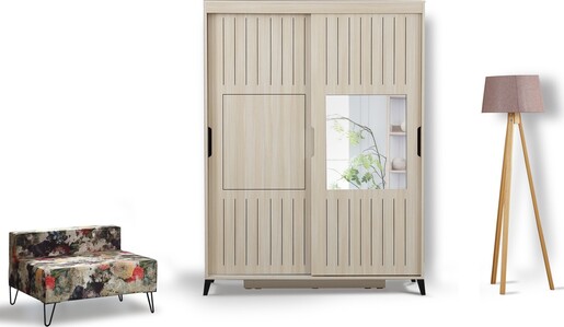 Garderoba, Pasific Home Fuga - 140 Meşe Dolap