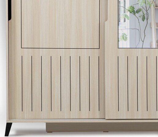 Garderoba, Pasific Home Fuga - 140 Meşe Dolap