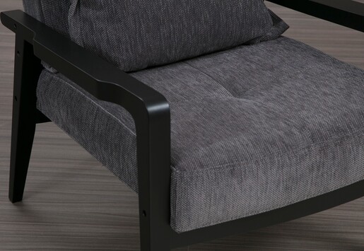 Fotelja wing APOLLO siva, Apollo - Grey