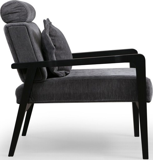 Fotelja wing APOLLO siva, Apollo - Grey