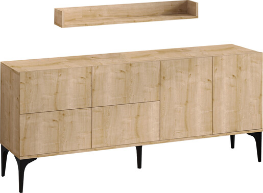 Komoda STELLA, Stella - Sapphire Oak