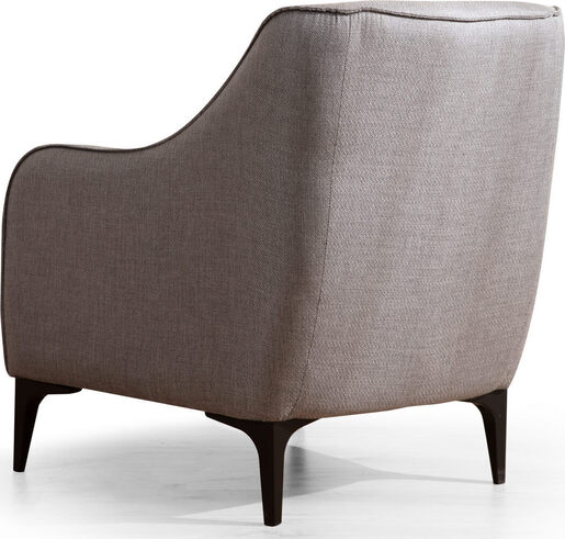 Fotelja, Sivo, Belissimo - Grey