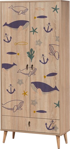 Garderoba, Višebojno, City Marin