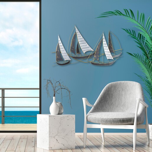 Metalna zidna dekoracija Barbaros 3