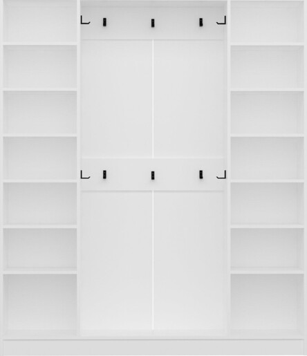 Stalak za hodnik KALE - 8120, bijela boja