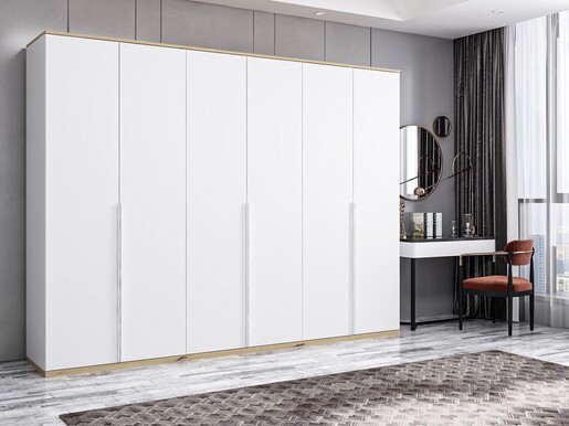 Ormar za odjeću KALE LINE - 4807, bijela boja