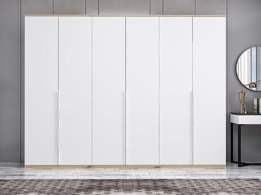 Ormar za odjeću KALE LINE - 4807, bijela boja