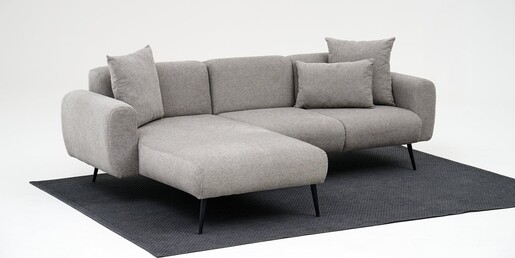 Kutna garnitura, Side Left - Light Grey