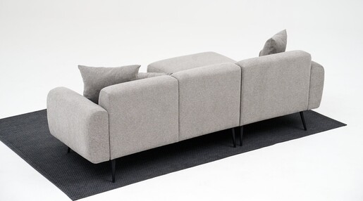 Kutna garnitura, Side Left - Light Grey