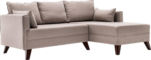 Kutna garnitura BELLA CORNER 2 desna, krem, Bella Corner Sofa Right 2 - Cream