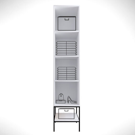 Garderoba, Martin 1 - White, Black, Gold