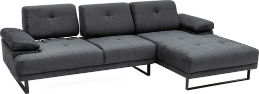 Kutna garnitura, Antracit, Mustang Small Right - Anthracite