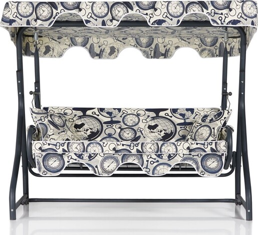 Vrtni trosjed za ljuljanje, višebojno boja, Olea 3 Kişilik Salıncak - Dünya Tente