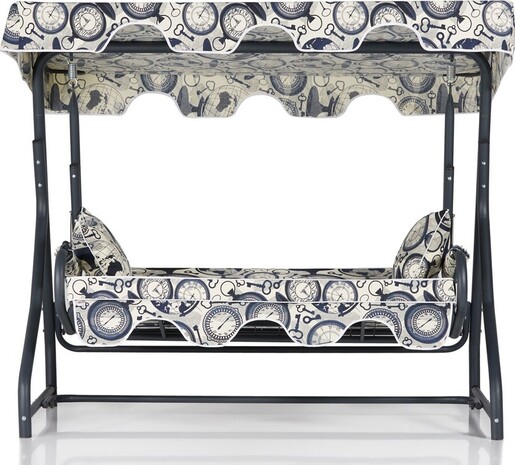 Vrtni trosjed za ljuljanje, višebojno boja, Olea 3 Kişilik Salıncak - Dünya Tente