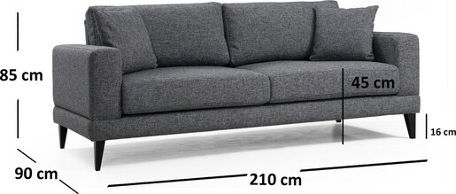 Trosjed NORDIC, Nordic 3 Seater
