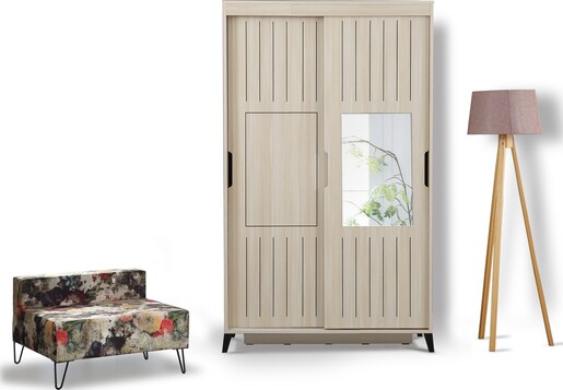 Garderoba, Pasific Home Fuga - 120 Meşe Dolap