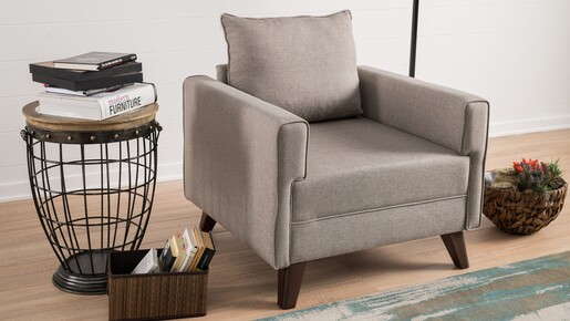Sofa, Krem, Bella Armchair - Cream
