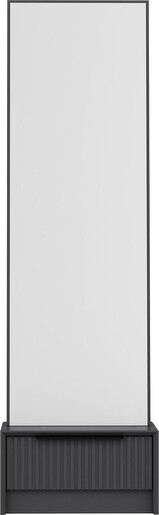 Stol za šminkanje KALE LUXE SOFT - 4803, antracit