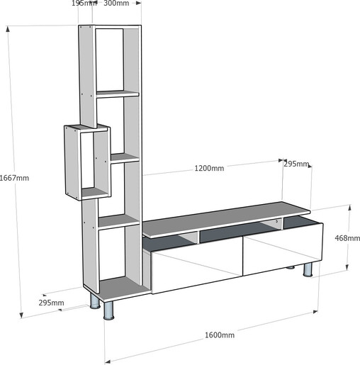 TV jedinica, Bijela boja, Tulip - White