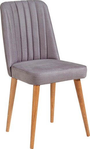 Set stolova i stolica (4 komada), Atlantski bor Bijela boja Sivo, Costa 0701 - 3 AB