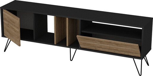 Polica za TV MISTICO 180, Mistico (180) - Walnut, Black