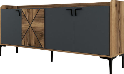 Komoda VENEDIK WALNUT, Venedik - Walnut, Anthracite