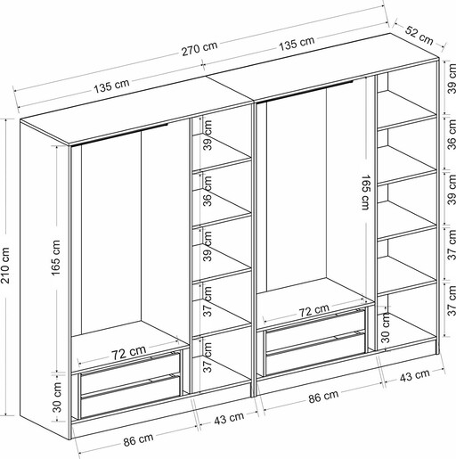Garderoba, Kale - 7651