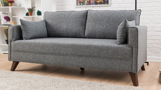 Dvosjed BELLA sivi, Bella Sofa For 2 Pr - Grey