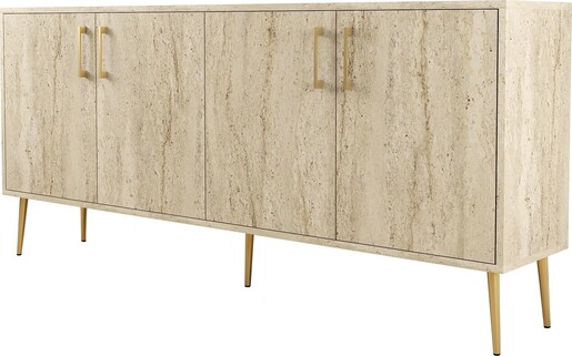 Komoda KIEV, boja Travertine