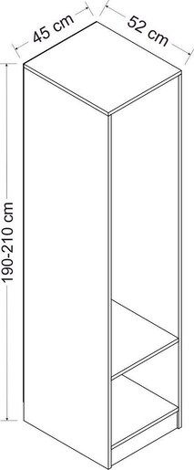 Garderoba, Kale 210 - White
