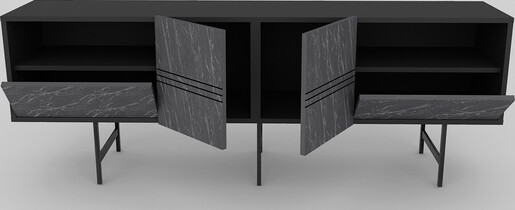 Stalak za televizor, Derin - Black