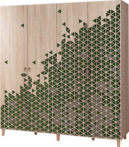 Garderoba, Sonoma hrast, İMAJ-121