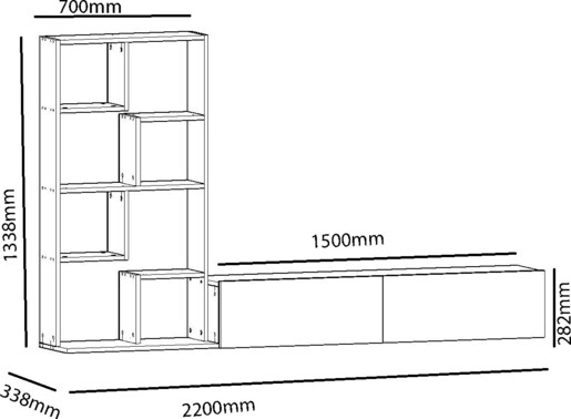 TV jedinica, Bare - White