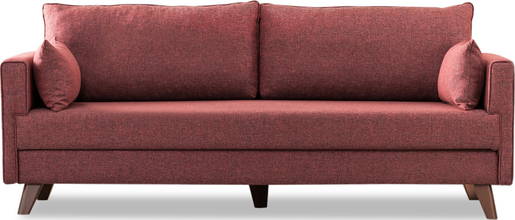 Trosjed na razvlačenje BELLA crveni, Bella Sofa Bed - Claret Red